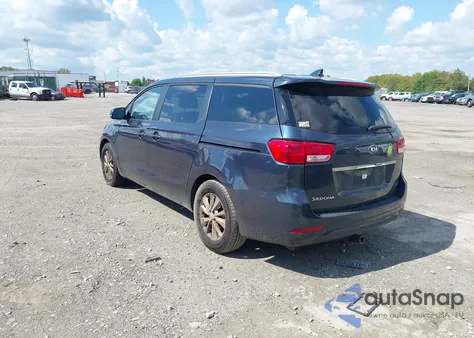 2017 Kia Sedona Lx from USA, damaged, VIN KNDMB5C19H6285528